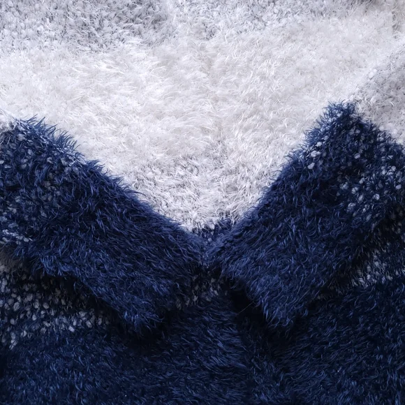 It's Our Time Fuzzy Open Front Cardigan Sweater - Picture 3 of 5